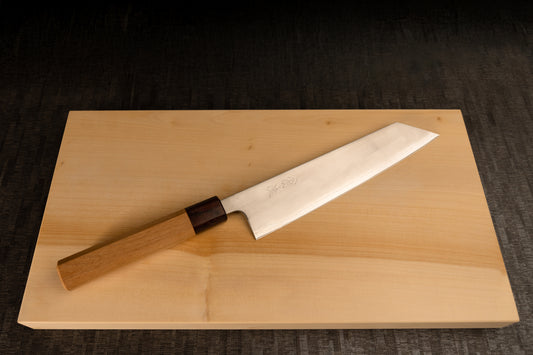 Gyuto Knife 210mm (8.3") – Shirogami No.1 – Keyaki Handle