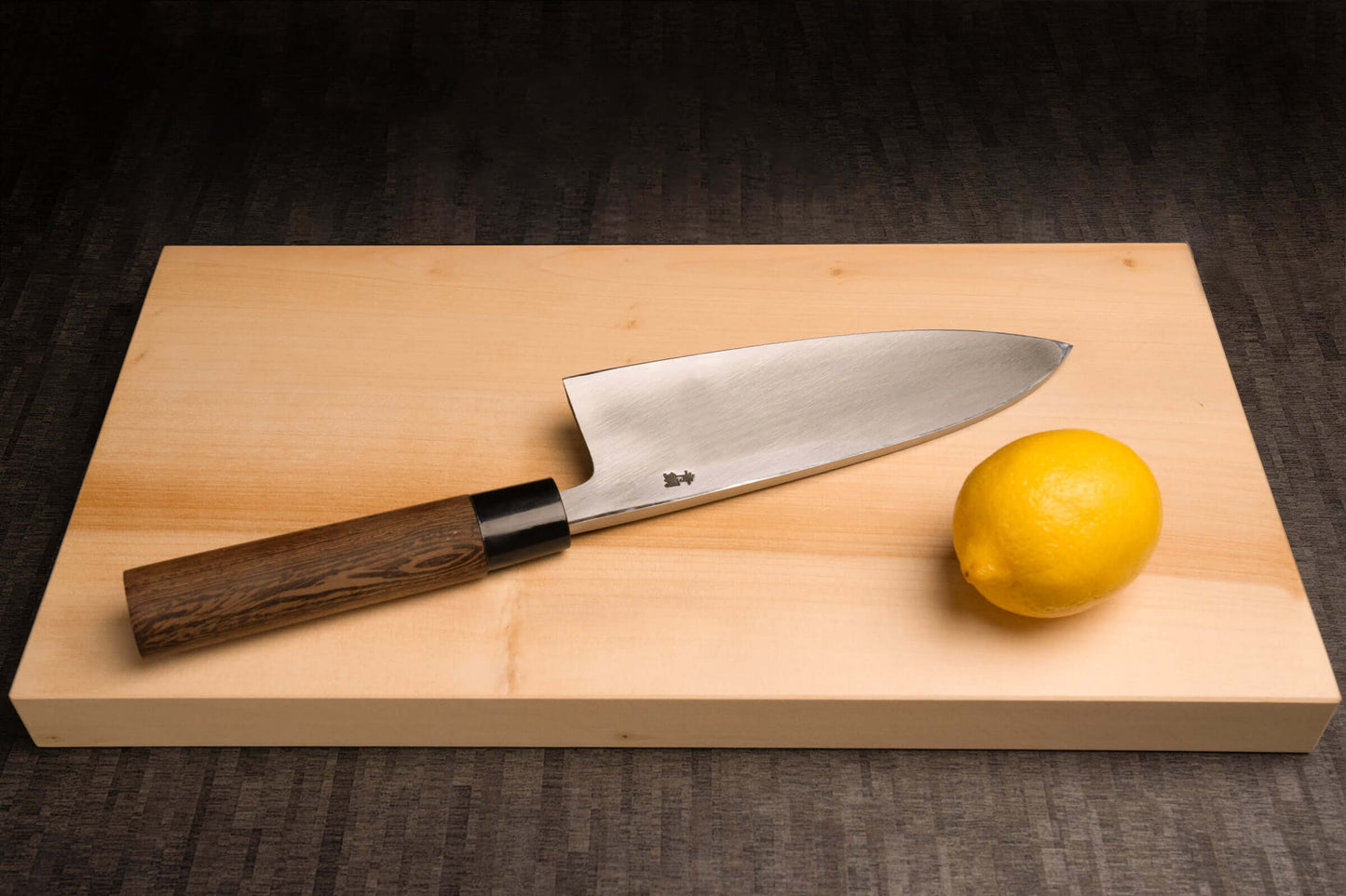 Deba Knife – Aogami Steel – Wenge Wood Handle (165mm / 6.5" or 180mm / 7.1")