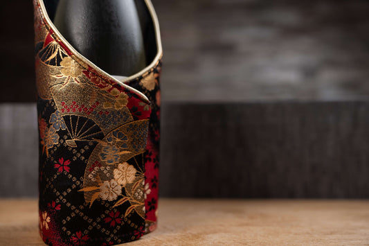 Rafraîchisseur de bouteille textile japonais Nishijin