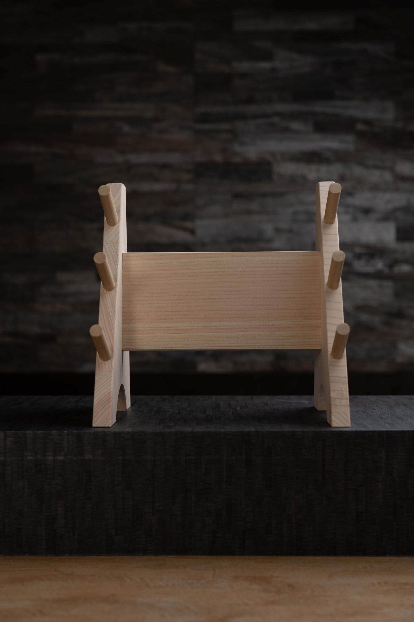 Molde de sushi prensado de ciprés japonés