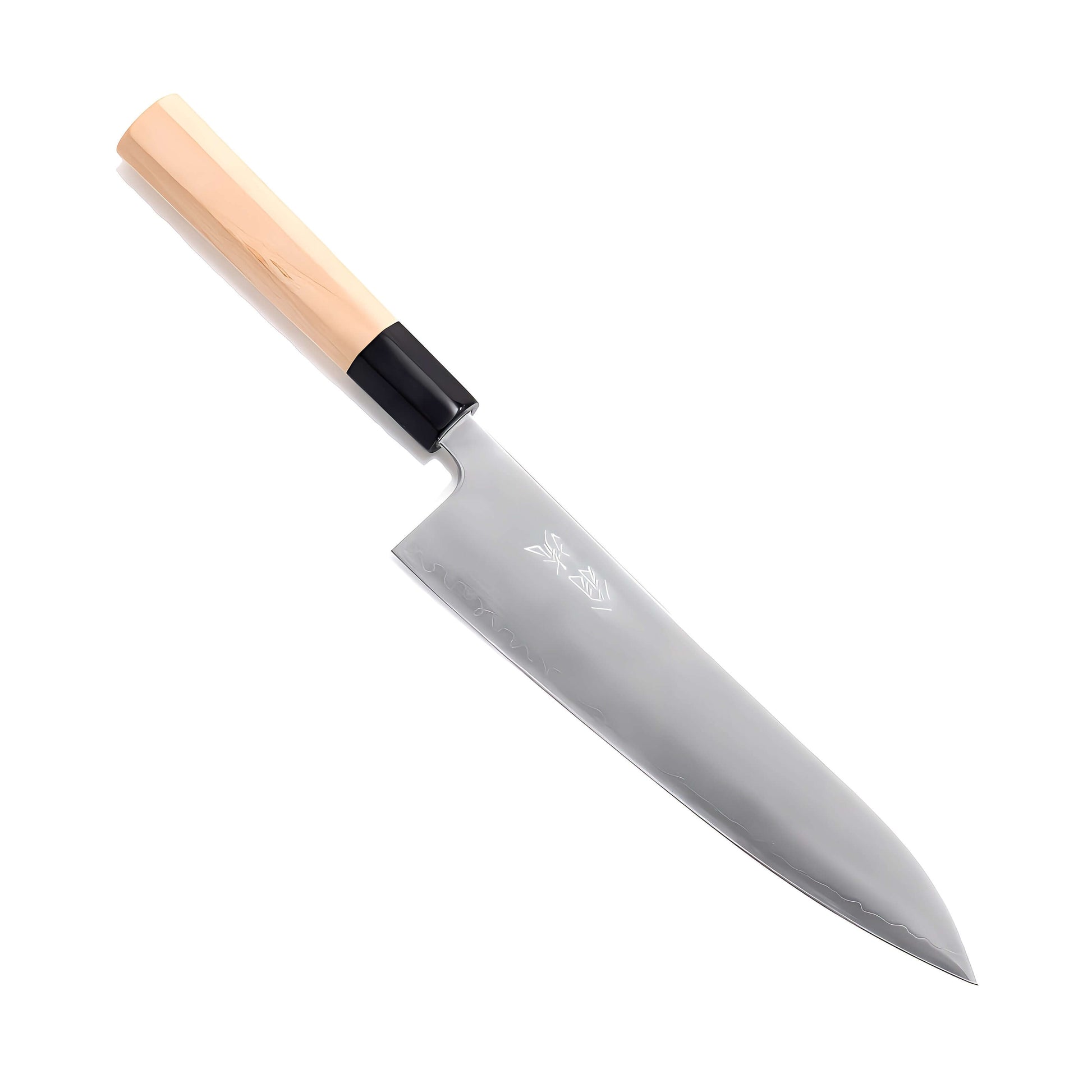 OUL AoSuper Japanese Chef's Knife 210 Magnolia Handle | Samurai Masterpieces