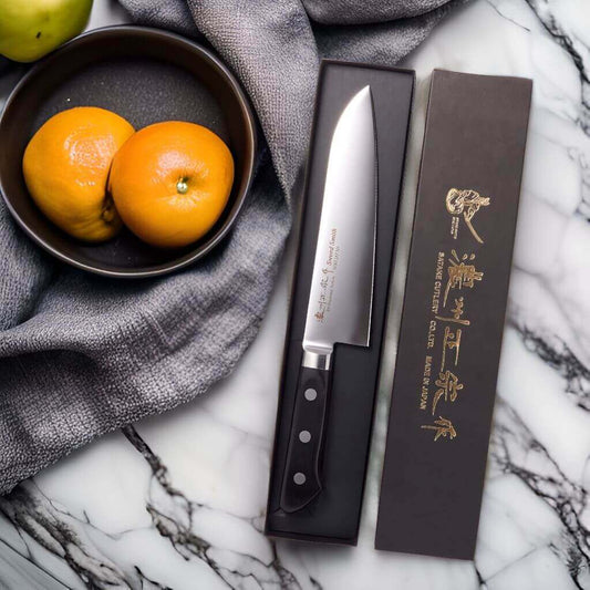 Japanese Seki Santoku Knife 180mm | Samurai Masterpieces | Samurai Masterpieces