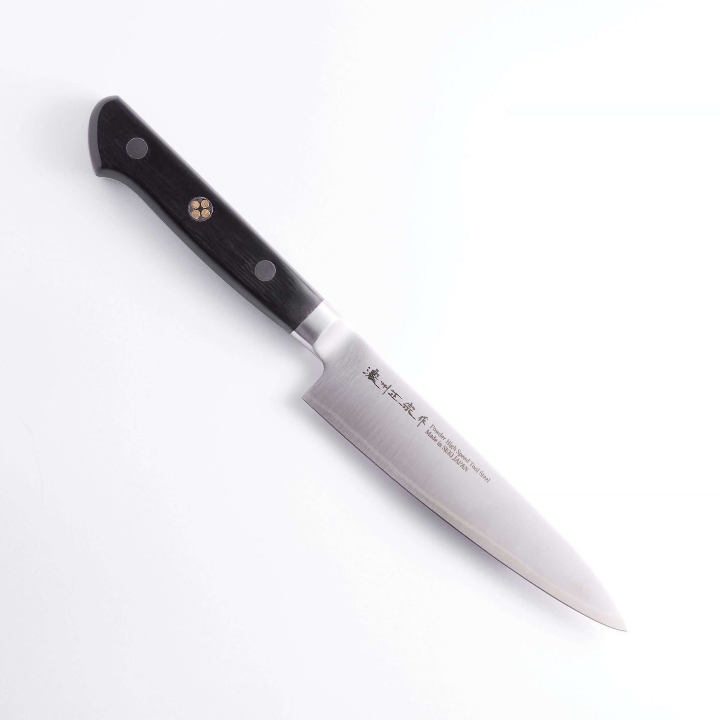 Japanese Seki Petty Knife with mosaic rivets 135mm | Samurai Masterpieces