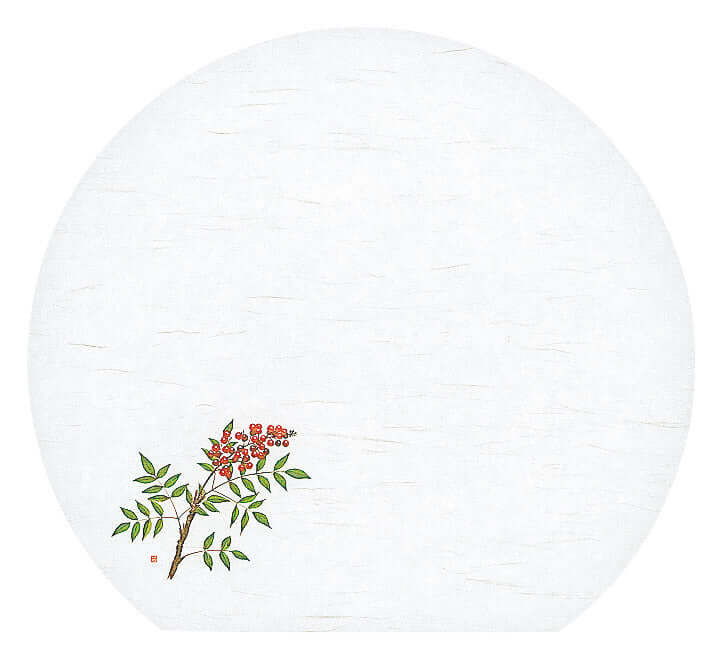 Japanese Paper Half-Moon Dining Mat (100 Sheets)