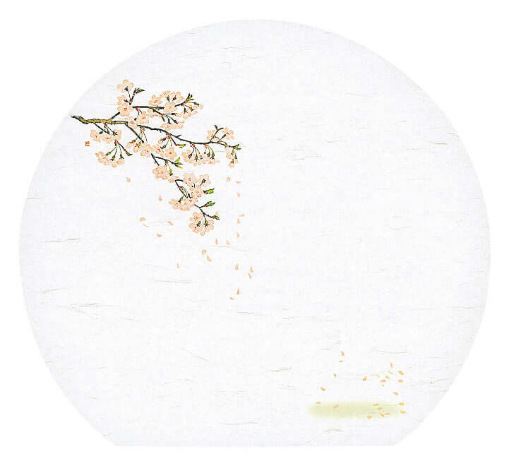 Japanese Paper Half-Moon Dining Mat (100 Sheets)