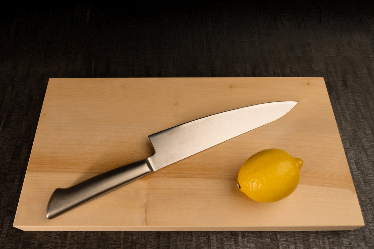 Gyuto Knife 210mm (8.3") – Damascus AUS-10 – 18-8 Stainless Steel Handle