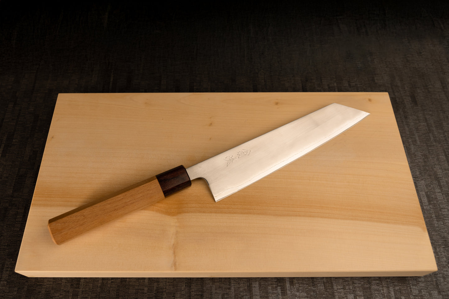 Gyuto Knife 210mm (8.3") – Shirogami No.1 – Keyaki Handle