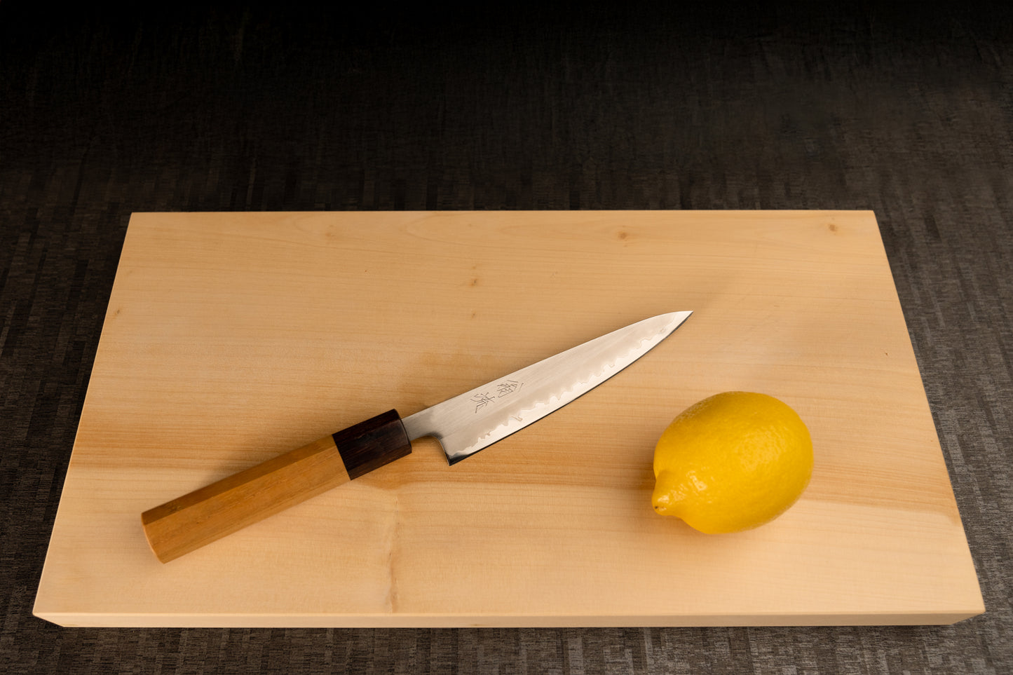 Petty Knife 135mm (5.3") – Shirogami No.1 – Keyaki Handle