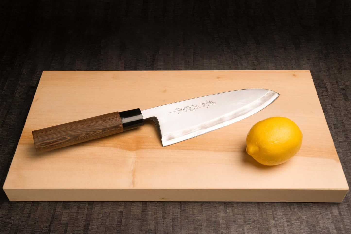 Deba Knife – Aogami Steel – Wenge Wood Handle (165mm / 6.5" or 180mm / 7.1")