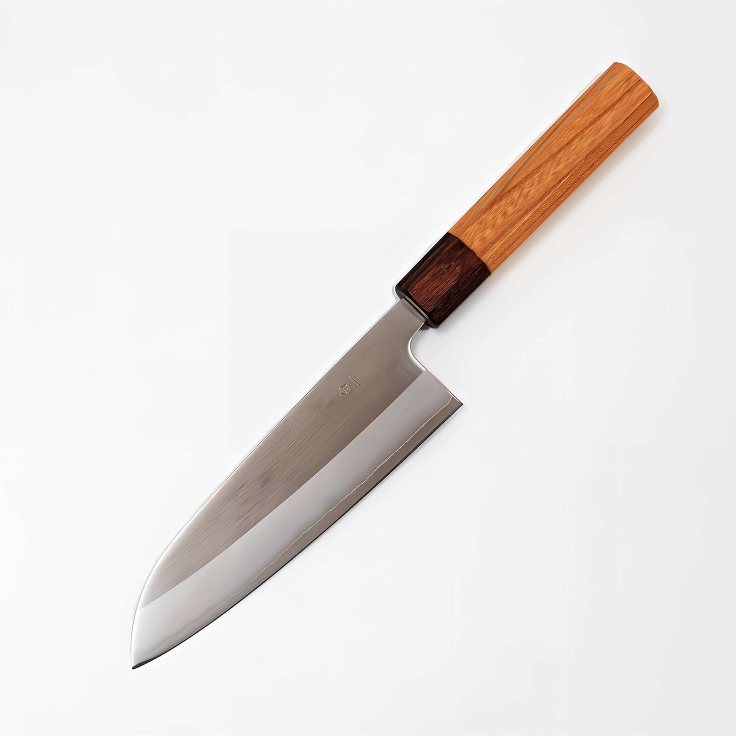 OUL White 1 Japanese Santoku Knife 165 Keyaki Handle | Samurai Masterpieces