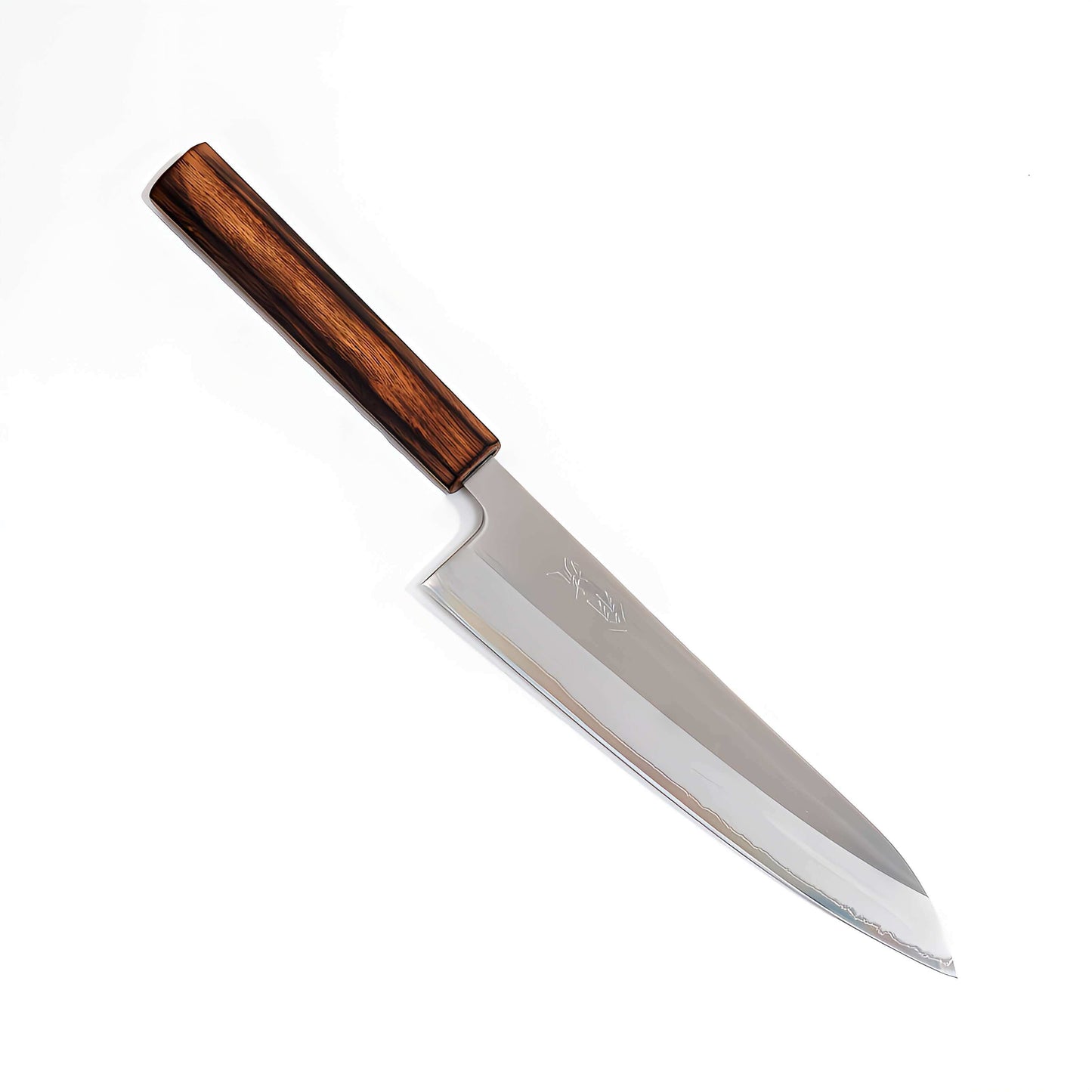 OUL White1 Japanese Chef's Knife 210 Burnt Oak Handle | Samurai Masterpieces