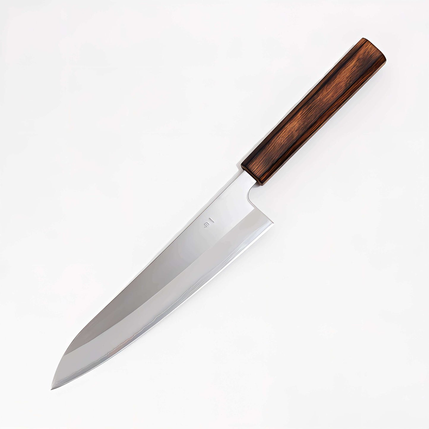 OUL White1 Japanese Chef's Knife 210 Burnt Oak Handle | Samurai Masterpieces