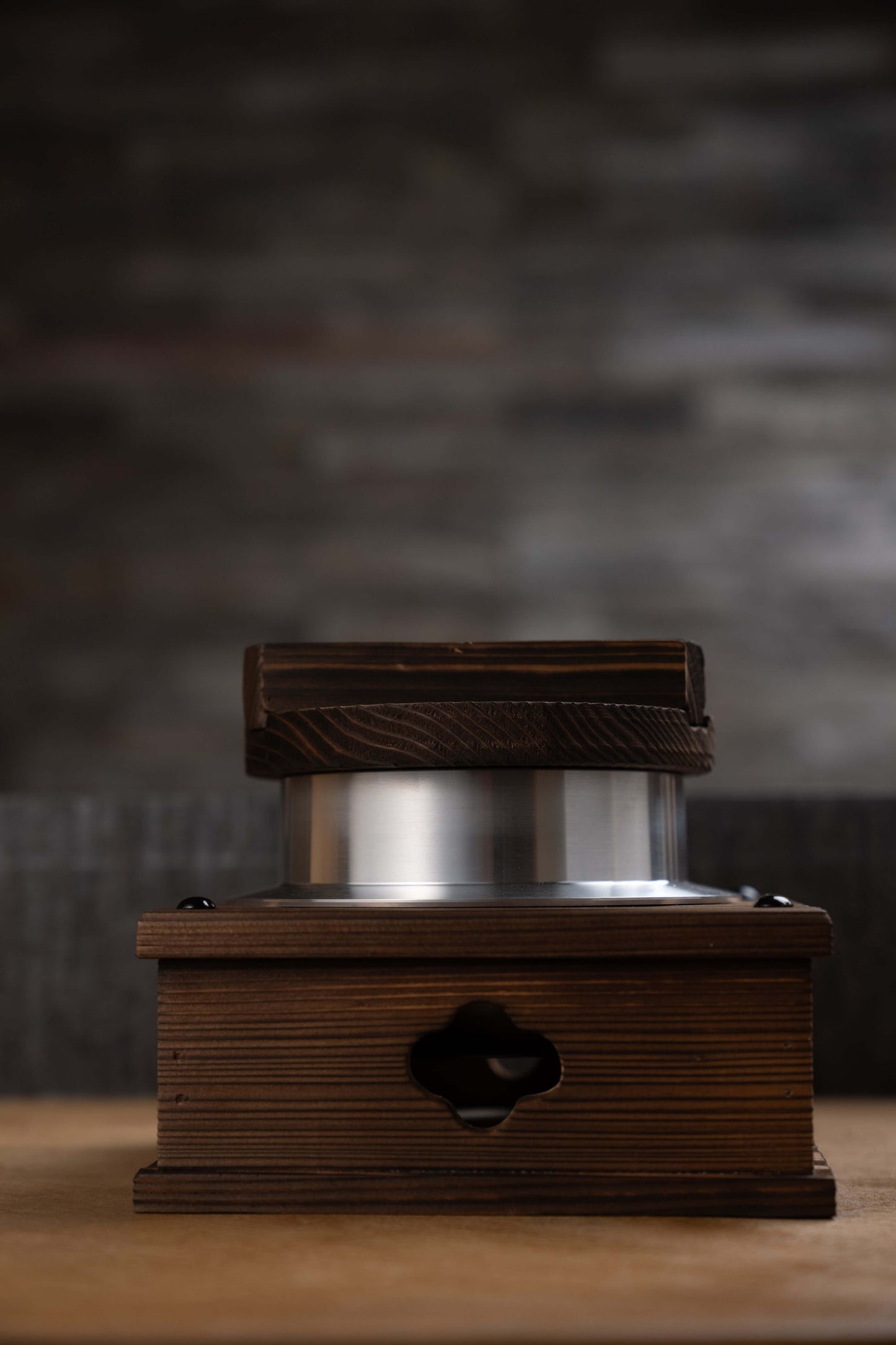 Molde de sushi prensado de ciprés japonés