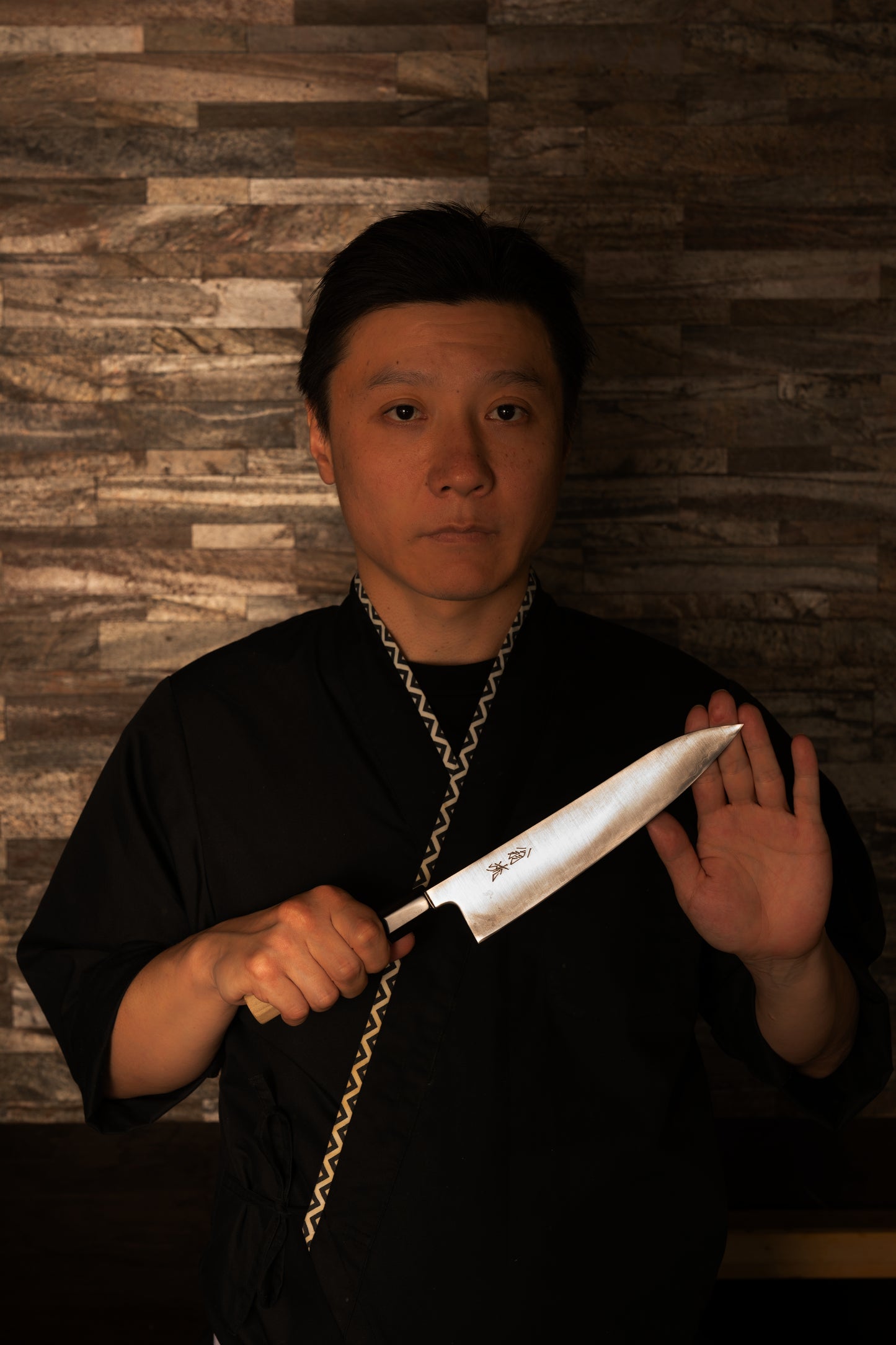 Gyuto Knife 210mm (8.3") – Aogami Super – Magnolia Handle