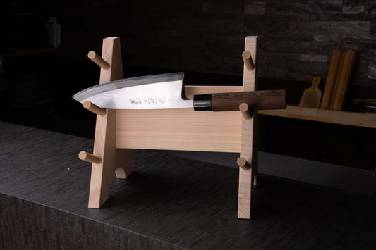 Deba Knife – Aogami Steel – Wenge Wood Handle (165mm / 6.5" or 180mm / 7.1")