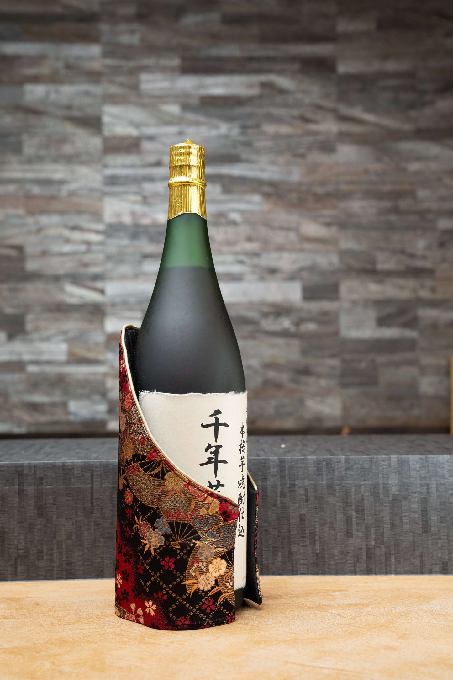 Rafraîchisseur de bouteille textile japonais Nishijin