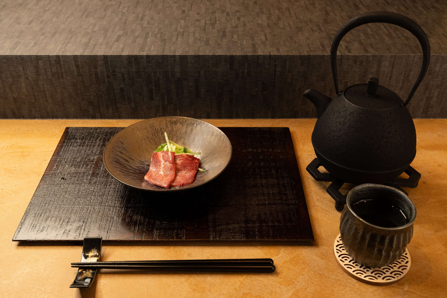 Moule à sushi pressé en cyprès japonais