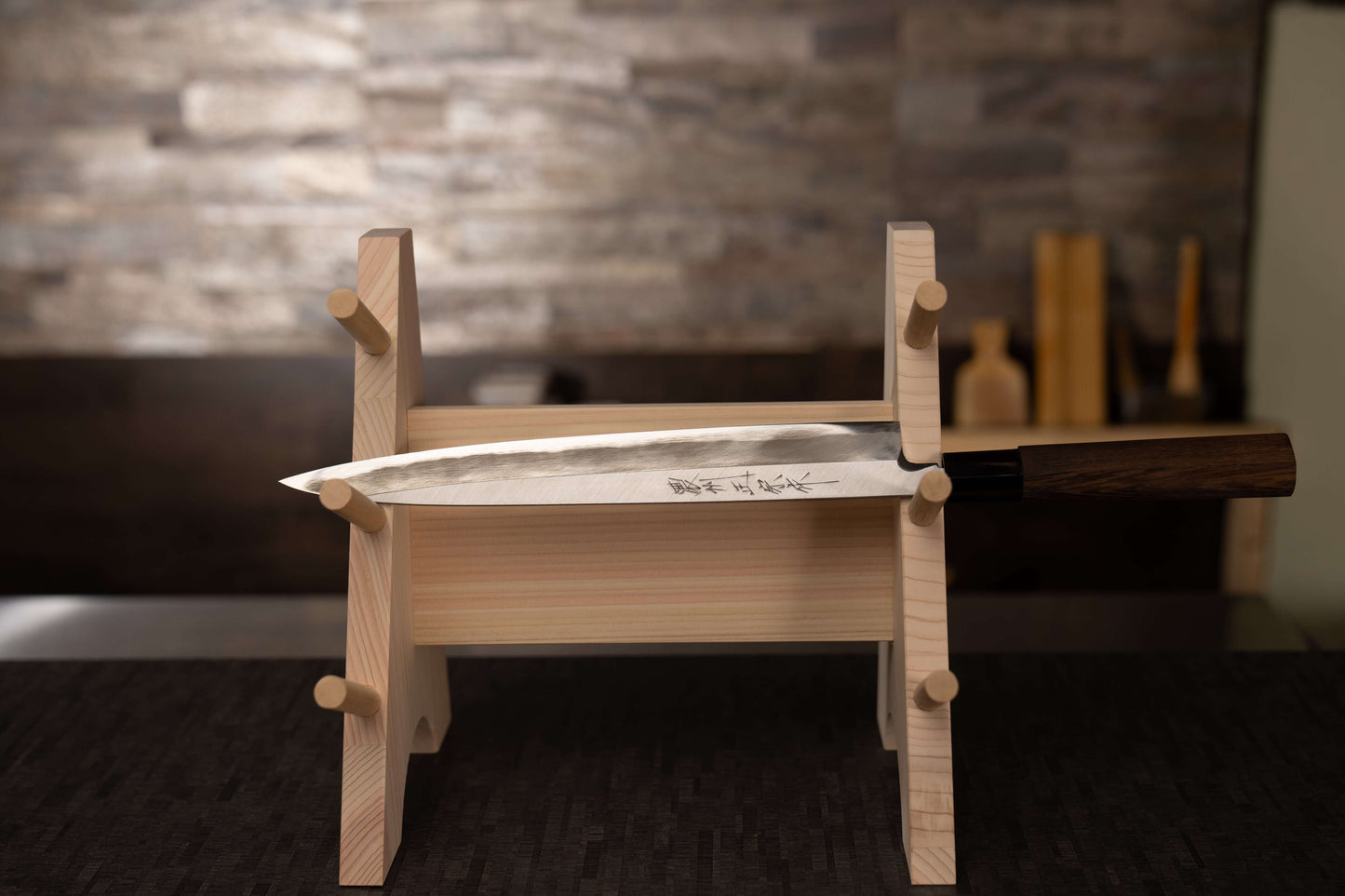 Sashimi Knife 270mm (10.6") – Aogami – Wenge Wood Handle