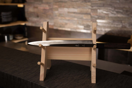 Molde de sushi prensado de ciprés japonés