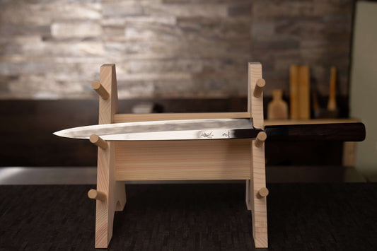 Molde de sushi prensado de ciprés japonés