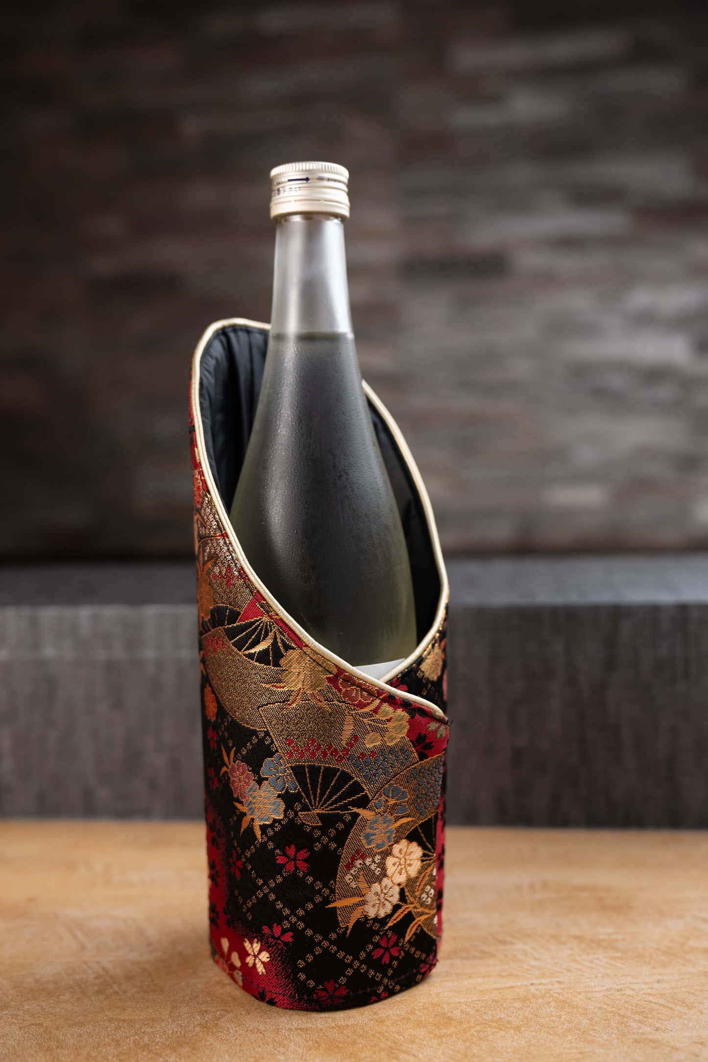 Rafraîchisseur de bouteille textile japonais Nishijin